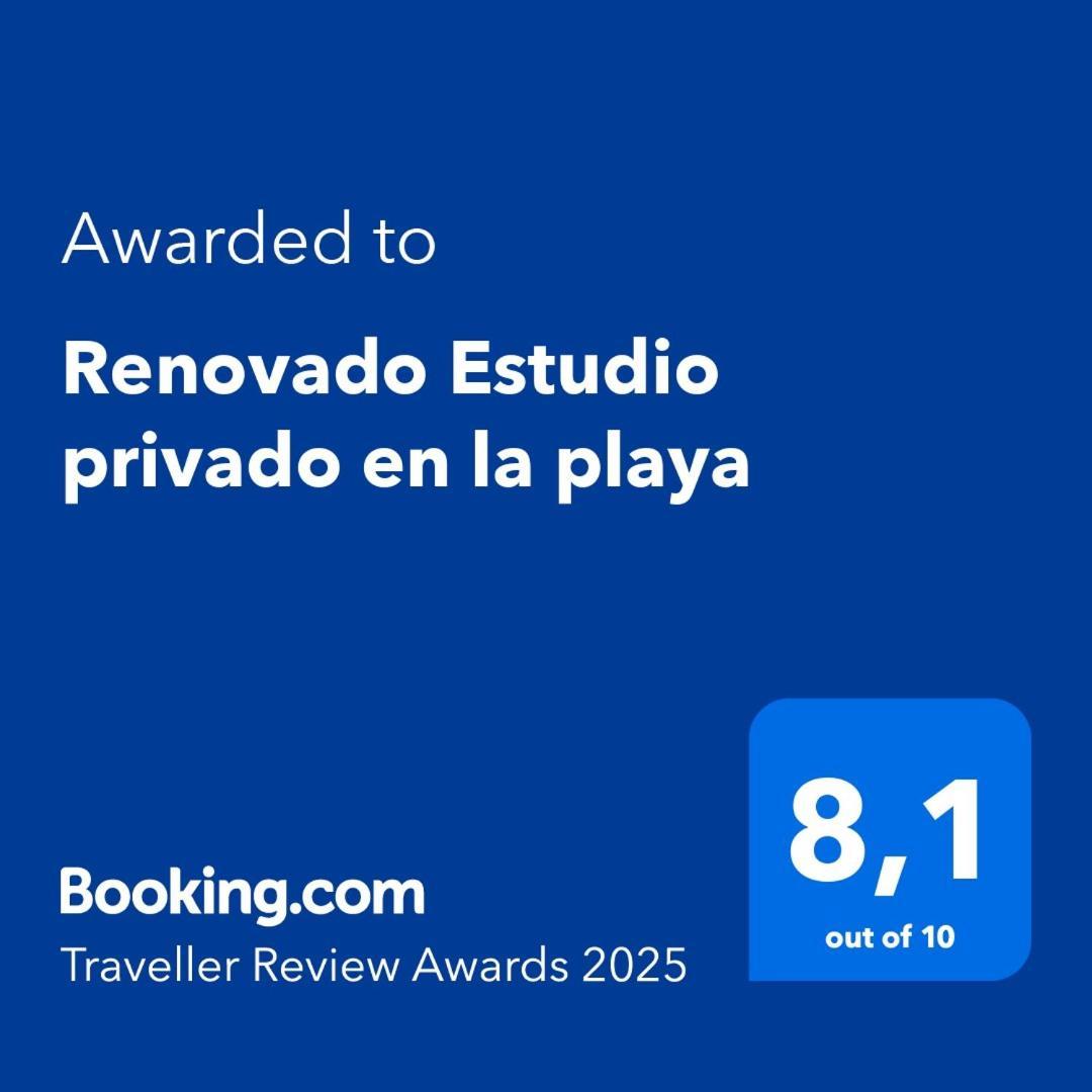 Renovado Estudio Privado En La Playa Valencia Kültér fotó